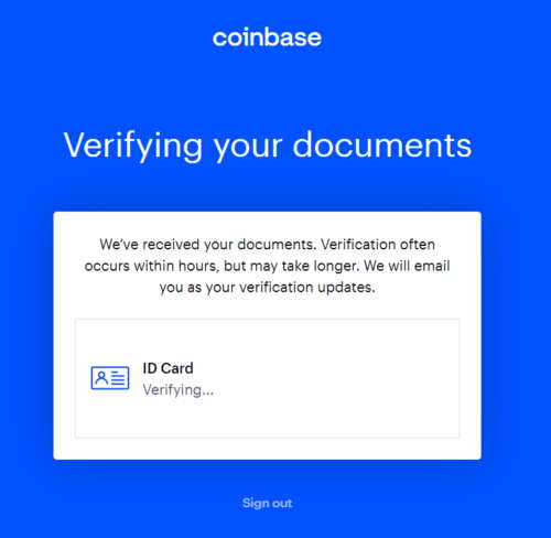 Coinbase kriptotőzsde regisztráció
