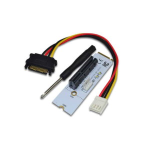 Riser M.2 - PCI Express 4X - 1X adapter