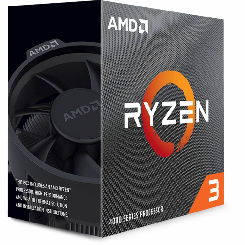 AMD Ryzen 3 4100 BOX (AM4) processzor